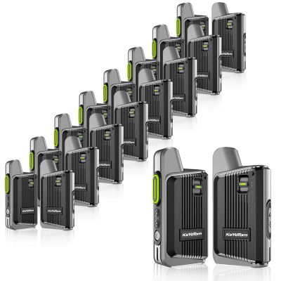 18 Pack Walkie Talkies Long Range Rechargeable Walkie Talkies 2 Way Radio,with 16 FRS Channels,Radio Handheld Walky Talky,Lightweight and Compact Suitable for Outdoor Sports, Team Activities