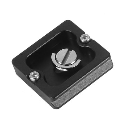 TEHAUX Quick Release Plate for Camera Tripod with 1/4 Inch Screw PU40 Adapter for DSLR and Mirrorless Cameras Lightweight Sturdy Design for Easy Installation