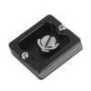 TEHAUX Quick Release Plate for Camera Tripod with 1/4 Inch Screw PU40 Adapter for DSLR and Mirrorless Cameras Lightweight Sturdy Design for Easy Installation view 1