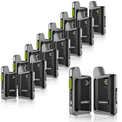 16 Pack Walkie Talkies Long Range Rechargeable Walkie Talkies 2 Way Radio,with 16 FRS Channels,Radio Handheld Walky Talky,Lightweight and Compact Suitable for Outdoor Sports, Team Activities