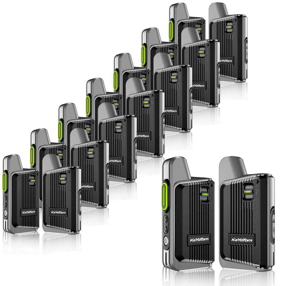 16 Pack Walkie Talkies Long Range Rechargeable Walkie Talkies 2 Way Radio,with 16 FRS Channels,Radio Handheld Walky Talky,Lightweight and Compact Suitable for Outdoor Sports, Team Activities