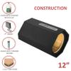 12" Single ported bass Tube Speaker Box subwoofer Enclosure car Audio view 4