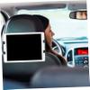 HOMOBABE Car Headrest Tablet Holder Adjustable Mount for Backseat Use Durable and Design Compatible with Tablets for Hands Viewing view 2