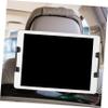 HOMOBABE Car Headrest Tablet Holder Adjustable Mount for Backseat Use Durable and Design Compatible with Tablets for Hands Viewing view 3