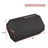 15" Single ported bass Tube Speaker Box subwofoer Enclosure car Audio view 3