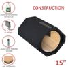15" Single ported bass Tube Speaker Box subwofoer Enclosure car Audio view 4