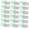 QUMIIRITY 50Pcs Cord Organizer Clips for Desk Appliances Strong Adhesive Cable Management Holders for Data Cable Storage Keeps Charging Cords Neat and Tidy view 1