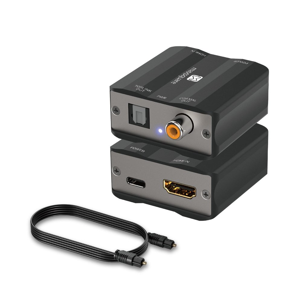 DSP Audio Enhancement Box with Virtual 3D Surround Sound (HDMI eARC/ARC)