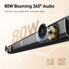 Karaoke Soundbar with Subwoofer for TV: Sound Bar with 2 Wireless Microphones - Home Theater Surround Sound System - Bluetooth Speaker with Remote Supports HDMI ARC/Optical/AUX/USB for TV/PC view 3
