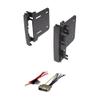 Gcuhtke Double Din Dash Kit for VW,for Ram,for Mitsubishi,for Jeep,for Dodge,for Chrysler Stereo Install Wire Harness view 1
