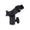Flash Bracket, Flash Mount Bracket with 5/8inch Socket Mount Hot Shoe Adapter for Installation Lambency Umbrella view 3
