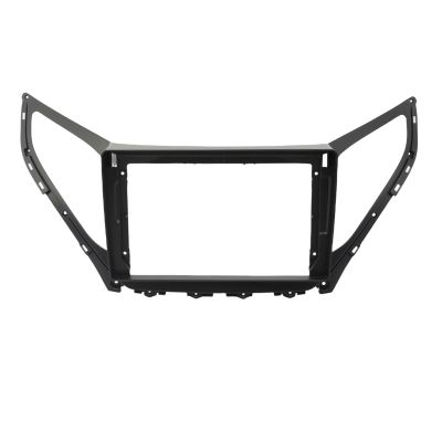 KITQLPG 9 Inch 2 Din Android MP5 Fascia Car DVD Frame Audio Fitting Adaptor Dash Trim Kits Panel Compatible with Hyundai Azera HG 2014-2015 Stereo(Only Frame)