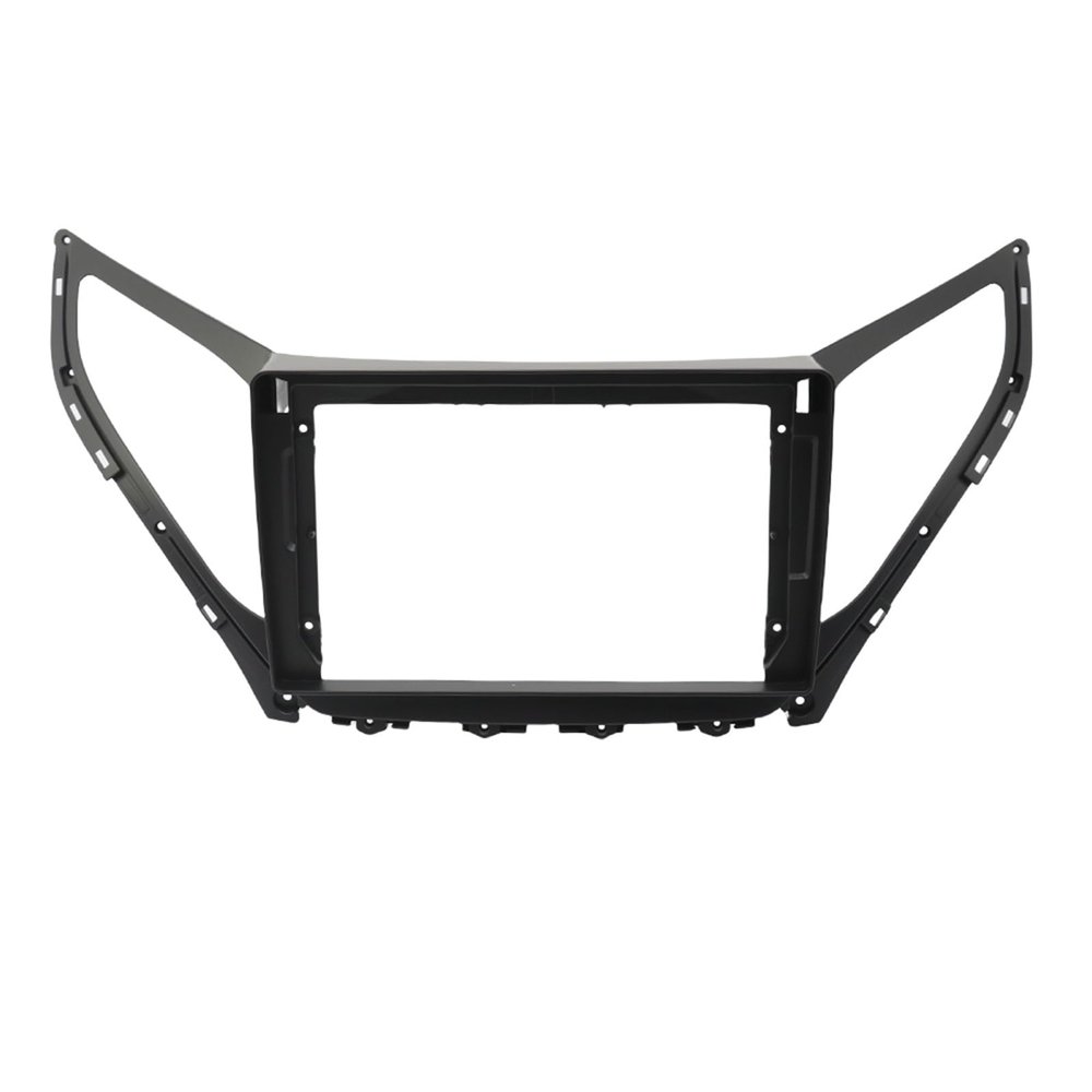 KITQLPG 9 Inch 2 Din Android MP5 Fascia Car DVD Frame Audio Fitting Adaptor Dash Trim Kits Panel Compatible with Hyundai Azera HG 2014-2015 Stereo(Only Frame)