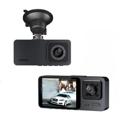Dash Camera Front and Inside Dash Cam for Car Security 1080P Video Recorder with Audio Plug and Play, WDR, Night Vision, G-Sensor Auto Lock, 2 Inch Screen Vehicle Security