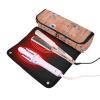 Rustic Cornflowers Hair Tool Travel Bag for Women with Iron Mat Double-Layer Travel Carrying Case for Hot Tools Curling Iron Flat Irons Hair Volumizer Styler Women Essentials Storage view 2