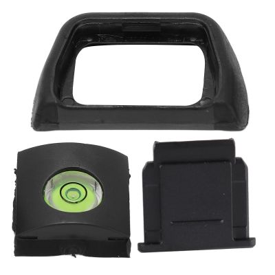 Rubber Camera Viewfinder Eyecup, Camera Eyepiece Eyecup, EP10 Viewfinder Eye Cup Cold Shoe Cover Set for A6000 A6100 A6300 A5000, Replaces Viewfinder Eye Cup Cold Shoe Cover