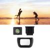 Rubber Camera Viewfinder Eyecup, Camera Eyepiece Eyecup, EP10 Viewfinder Eye Cup Cold Shoe Cover Set for A6000 A6100 A6300 A5000, Replaces Viewfinder Eye Cup Cold Shoe Cover view 2