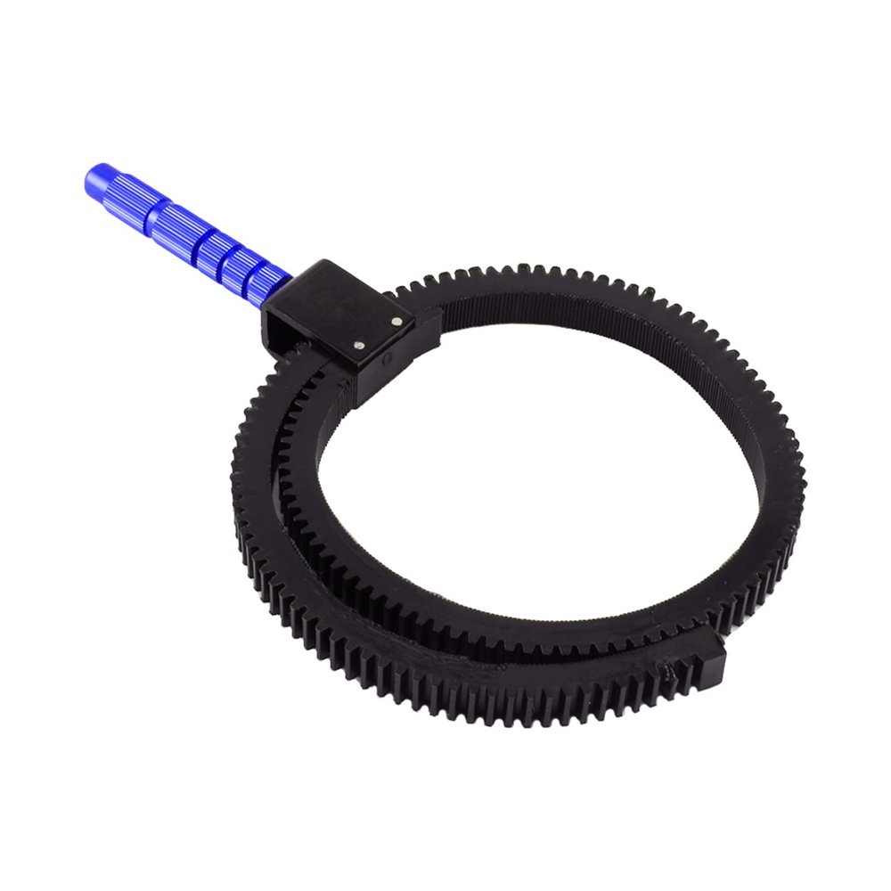 ICRPSTU Adjustable Manual Flexible Gear Ring Belt for DSLR Camera Follow Focus Zoom Lens