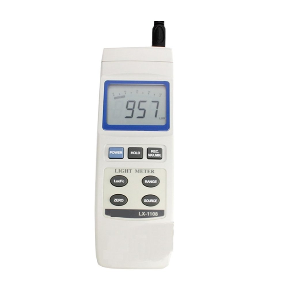 Light Meters, LX-1108 LX1108 4 Jenis Lampu Light Meter Lux Meter 4 in 1 Luminometer Tester