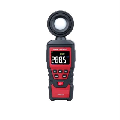 Light Meters, Digital Photometer Lux Meter Light Tester Photography Spectrometer Portable Brightness Detector 1-200,000 Luxmeter LCD Display