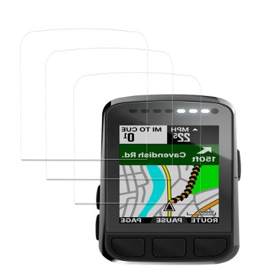 BOVUGAC [3 Pack] Screen Protector for Wahoo ELEMNT Bolt V2 GPS Bike Computer, Flexible PET Film Compatible with Wahoo ELEMNT Bolt V2 GPS,Easy Installation, water -Proof.Anti-Fingerprints