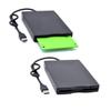 HOMSFOU USB External Floppy Disk Drive for Laptop Portable Data Transfer Device High Speed USB Floppy Driver Compatible with Windows Systems Black view 1