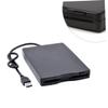 HOMSFOU USB External Floppy Disk Drive for Laptop Portable Data Transfer Device High Speed USB Floppy Driver Compatible with Windows Systems Black view 2