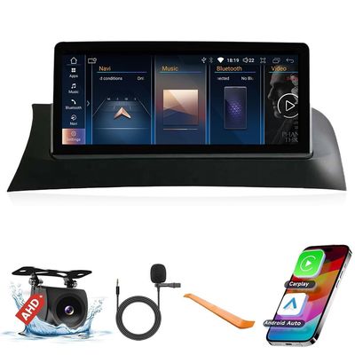 for BMW X3 F25 F26 2011-2012 10.25" Octa Core 8G+64G Car CarPlay Android Auto Navigation Android Stereo GPS Radio Display IPS Touchscreen Headunit Tablet Media Player