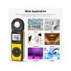 Light Meters, Digital Lux Meter -881E 1-300,000Lux Independent Sensor Reliable with LCD for Light Intensity Measurement view 4