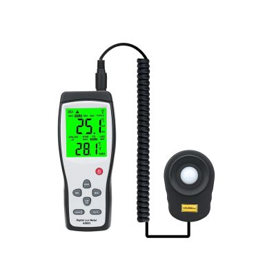 Light Meters, Digital Luxmeter 200,000Lux Photometer Illuminometer Spectrophotometer Light Meter for Accurate Illumination Measurement