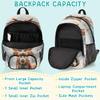 Adornori Deer Moose Laptop Backpack for Women Men, 18.3 Inch Large Computer Backpacks Fashion Teacher Nurse Bag Casual Daypack for Work Travel view 2