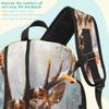 Adornori Deer Moose Laptop Backpack for Women Men, 18.3 Inch Large Computer Backpacks Fashion Teacher Nurse Bag Casual Daypack for Work Travel view 4