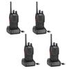 Radtel RT88 Rechargeable Walkie Talkies Long Range Handheld License-Free Two Way Radio 16CH Handsfree USB Charging LED Flashlight (4 Pack) view 1