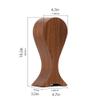 BJOHVPPS Headphone Stand - Heavy Duty Headphone Holder Desk Stand Wood, Solid Wood Headset Stand for Desk, Gaming Headphone Stand view 2