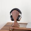 BJOHVPPS Headphone Stand - Heavy Duty Headphone Holder Desk Stand Wood, Solid Wood Headset Stand for Desk, Gaming Headphone Stand view 3