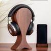 BJOHVPPS Headphone Stand - Heavy Duty Headphone Holder Desk Stand Wood, Solid Wood Headset Stand for Desk, Gaming Headphone Stand view 4