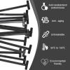 100 Pcs Nylon Universal Cable Tie Buckle, Multifunctional Heavy Duty Self-Locking Nylon Car Zip Ties Holder for Car Trunk Daily Repair view 3