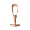 BJOHVPPS Headphone Stand, Headphone Holder Display Stand, Solid Wood Curved Headset Stand with Storage Tray and Bobbin Winder(Beech) view 1