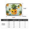 13 Inch Laptop Sleeve Bag Waterproof Shockproof Laptop Case Bag Cute Pineapple Computer Skin Bags Lightweight Tablet Carrying Case view 4