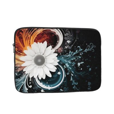 10 Inch Laptop Sleeve Bag Waterproof Shockproof Laptop Case Bag Flower Swirl Computer Skin Bags Lightweight Tablet Carrying Case