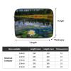 12 Inch Laptop Sleeve Bag Waterproof Shockproof Laptop Case Bag Flower Lake Pond Reflection Computer Skin Bags Lightweight Tablet Carrying Case view 4