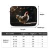 10 Inch Laptop Sleeve Bag Waterproof Shockproof Laptop Case Bag Chicken On A Branch Computer Skin Bags Lightweight Tablet Carrying Case view 4