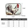 12 Inch Laptop Sleeve Bag Waterproof Shockproof Laptop Case Bag Chicken Sketch Computer Skin Bags Lightweight Tablet Carrying Case view 4