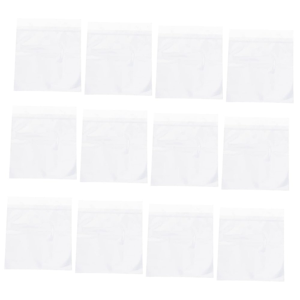 IWOWHERO 50pcs Vinyl Record Bags Cd Protector Record Bag Cd Covers Flap Sleeves