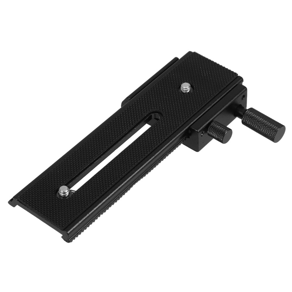 FUNNETOYU Way Macro Focusing Rail for Close-up Photography Precision Camera Slider with Standard Screw for DSLR and Macro Cameras