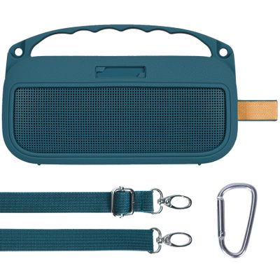 Lebakort 2nd Gen Silicone Cover Compatible with Bose SoundLink Flex 2nd Gen/Bose SoundLink Flex Portable Speaker (Twilight Blue Cover)