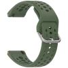 AISPORTS Compatible with Amazfit Bip 6 Band Silicone for Women Men, Soft Flexible Breathable Silicone Watch Band Sport Wristband Metal Buckle Bracelet Replacement Band for Amazfit Bip 6 Smart Watch view 3
