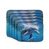 17 Inch Laptop Sleeve Bag Waterproof Shockproof Laptop Case Bag Dolphin Sea Animal Computer Skin Bags Lightweight Tablet Carrying Case view 2
