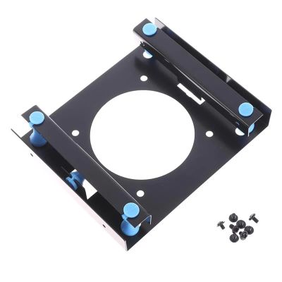 3.5" to 5.25" Internal Hard Disk Drive Mount Bracket Rubber Stand Shock Reduce Silicone Pads Internal Drive Bay Mount
