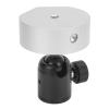 1 / 4in-20 Threaded Aluminum Alloy Tripod Mount ConnectorCoupling for Mini, Mini Tripod ConnectorCoupling, Compatible with Rv, Pipe, Pole, Bracket, for Accessories (#2) view 2